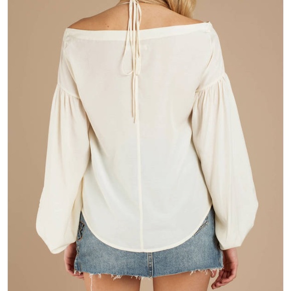 NWT Capulet “Olive” Cream off the Shoulder Blouse - Picture 2 of 5